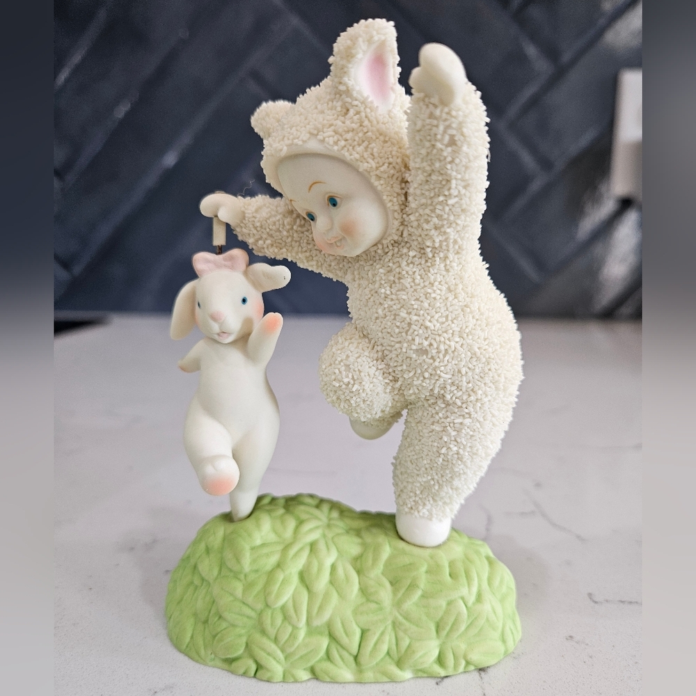 Vintage Department 56 Snowbunnies "The Bunny Dance"